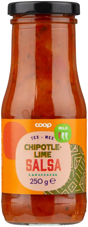 Coop salsakastike mieto Chipotle & Lime 250 g