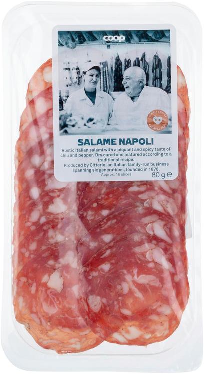 Coop Salame Napoli ilmakuivattu salami 80 g