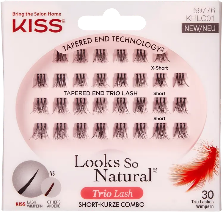 Kiss Looks So Natural Trio ripsitupsut 30kpl