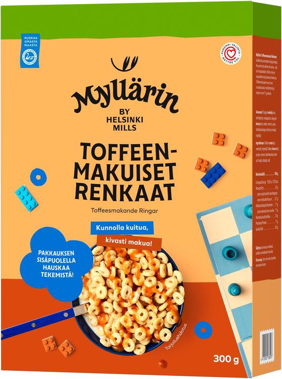 Myllärin Toffeenmakuiset Renkaat 300 g