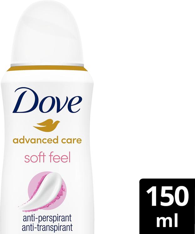 Dove 72h Advanced Care Soft Feel Antiperspirantti Deodorantti spray 150 ml