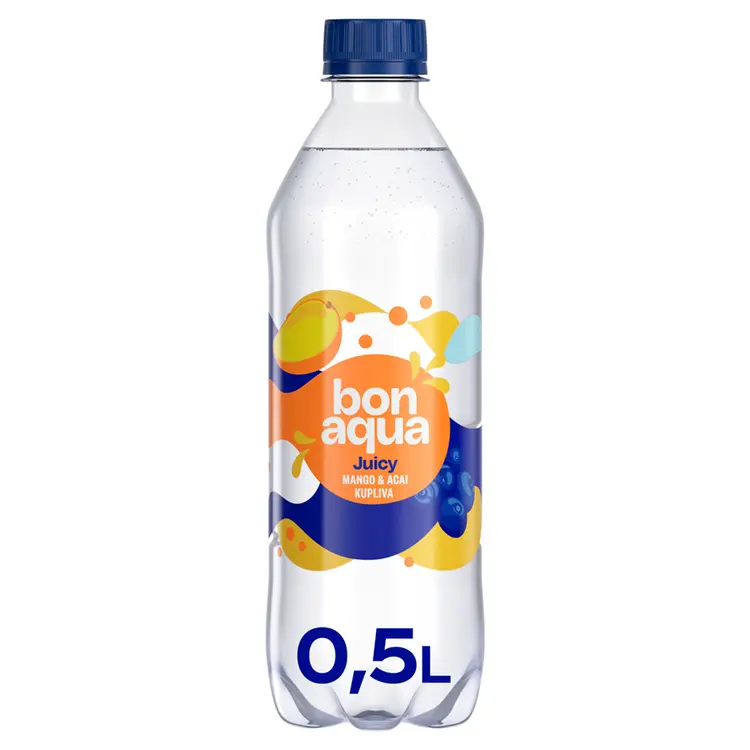 Bonaqua Juicy Mango & Acai hiilihap. juoma plo 0.5 L