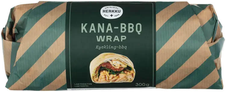 Herkku kana-BBQ wrap 300 g