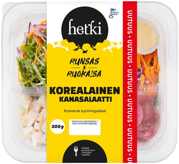 Fresh Hetki Ruokaisa Korealainen kanasalaatti 300 g