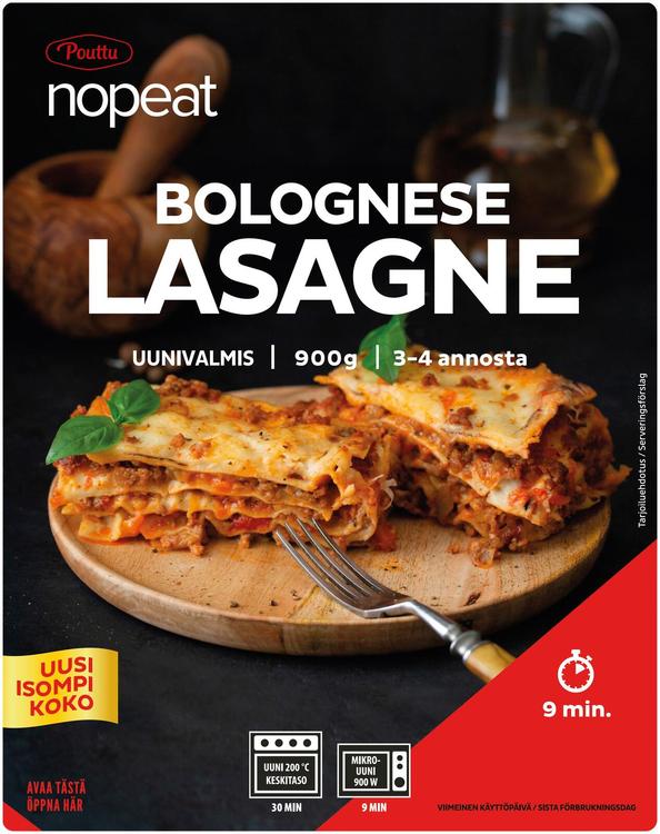 Pouttu Lasagne 900g