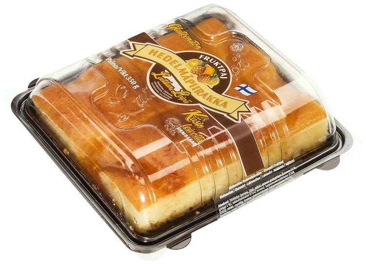Laitilan Leipä Gluteeniton Hedelmäpiirakka 350 g Laktoositon, Maidoton