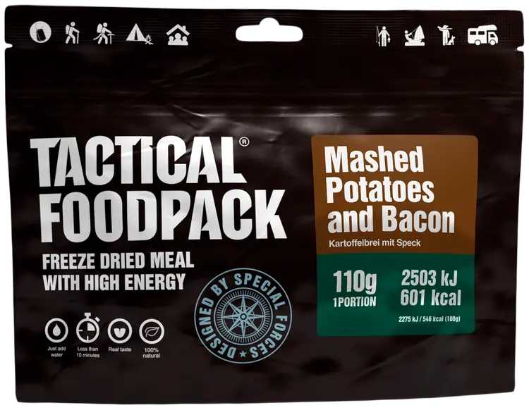 Tactical Foodpack perunamuusi pekonilla