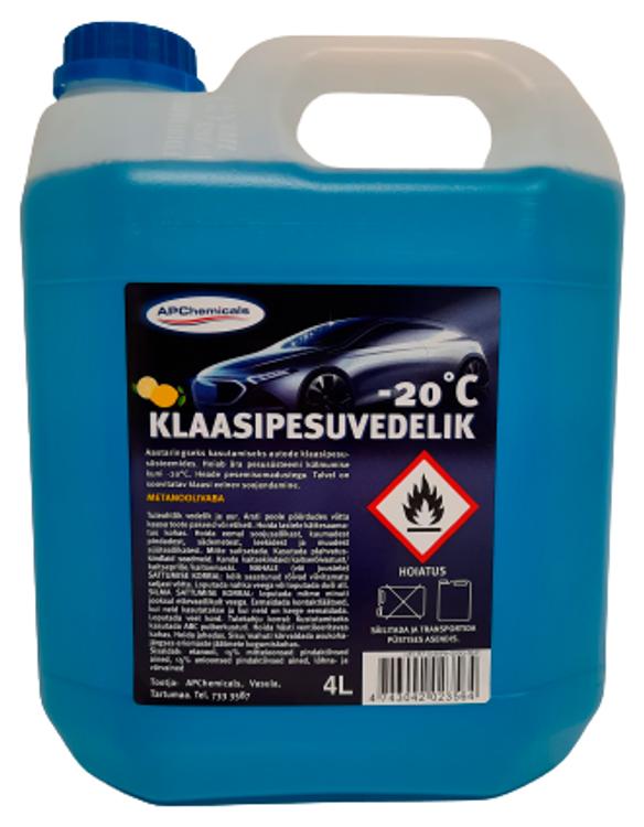 Klaasipesuvedelik talvine -20 4 l