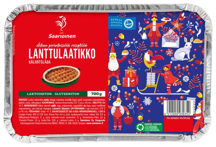 Saarioinen Lanttulaatikko 700g