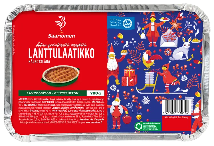 Saarioinen Lanttulaatikko 700g