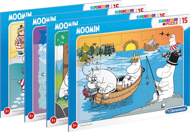 Kehyspalapeli Moomin 15 palaa