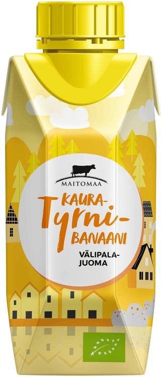 Maitomaa Kaura-Tyrni-Banaani välipalajuoma, gluteeniton 2,5 dl