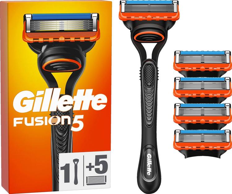Gillette Fusion5 partahöylä+4 vaihtoterää