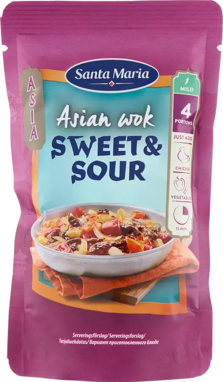 Santa Maria 150G Asian Wok Sweet & Sour