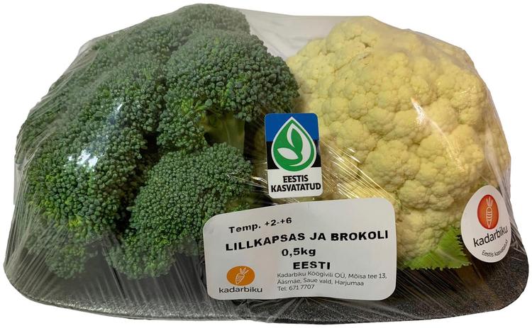Lillkapsas ja brokoli alusel 500g