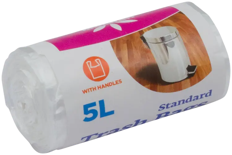 McLean Muovikassit kantokahvalla HD 5L, 40kpl/rll