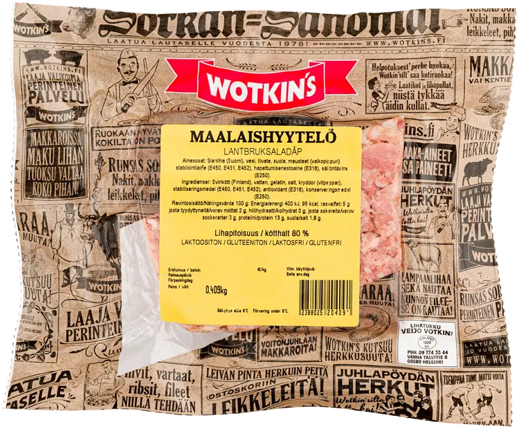 Wotkin´s 250-400g Maalaishyytelöpala