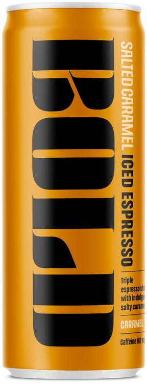 BOLD Salted Caramel Iced Espresso kohvijook piimaga 250ml
