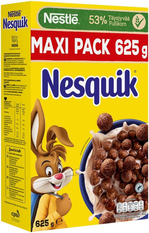 Nestlé Nesquik 625g kaakaomurot vehnästä ja maissista