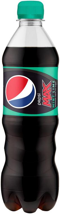 Pepsi Max Mint-Lime virvoitusjuoma 0,5 l