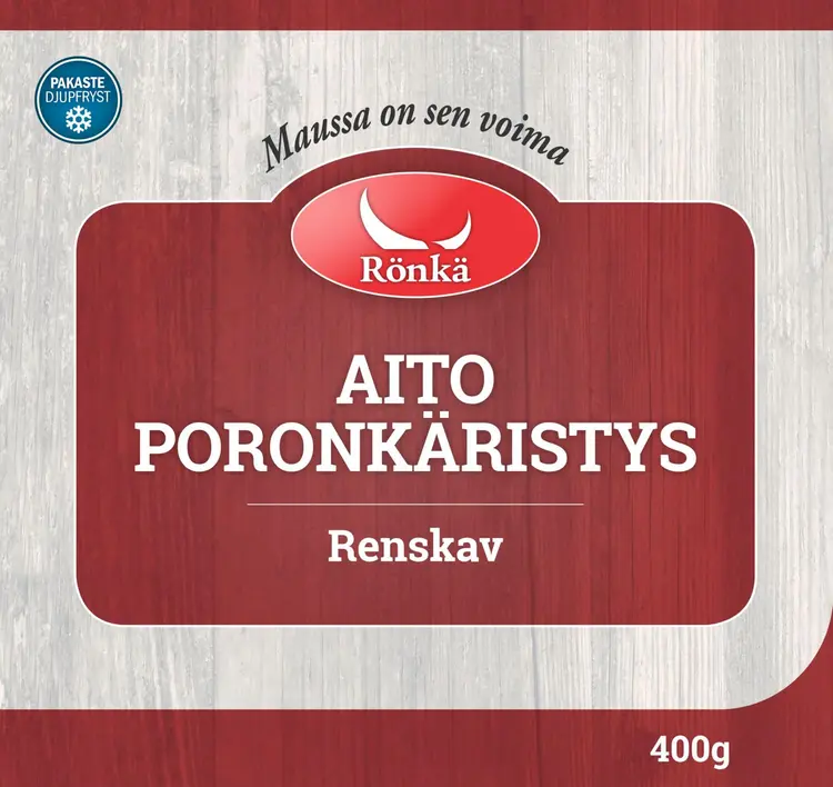 Rönkä Aito poronkäristys 400g pakaste