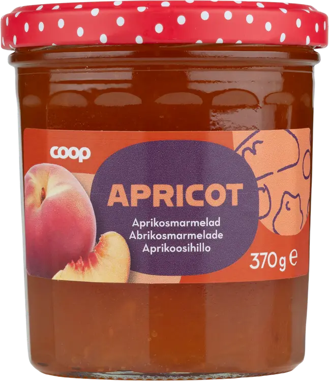 Coop aprikoosihillo 370 g