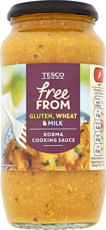 Tesco Free From 500g Korma kastike gluteeniton maidoton
