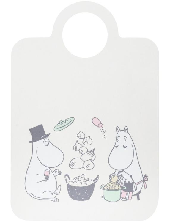 Muumi Bon Appétit Chop & Serve -leikkuu-/tarjoilulauta 21x31cm