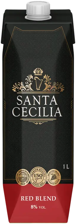 Santa Cecilia Red Blend 8 til-% 1L tetra