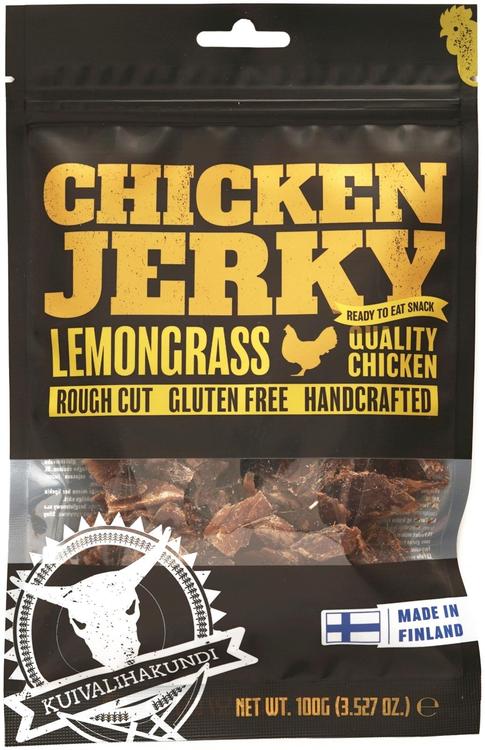 Kuivalihakundi Chicken Jerky Lemongrass 100g