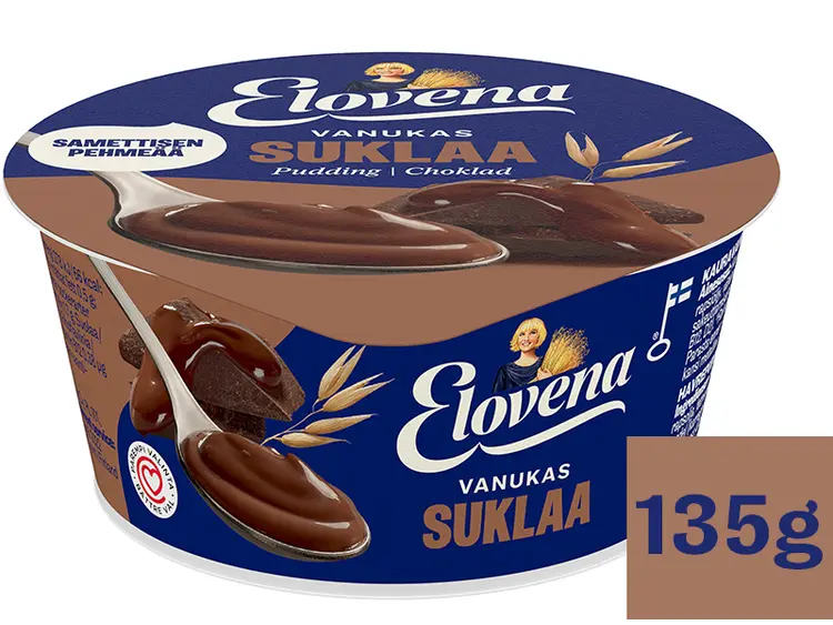 Elovena 135g suklaa vanukas