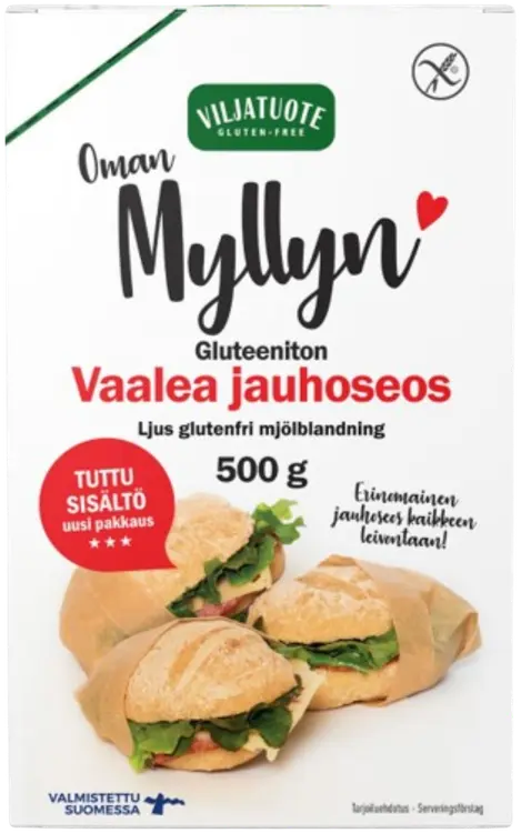 Virtasalmen Viljatuote Vaalea gluteeniton jauhoseos 500g