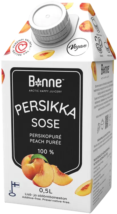 Bonne Persikkasose 0,5L