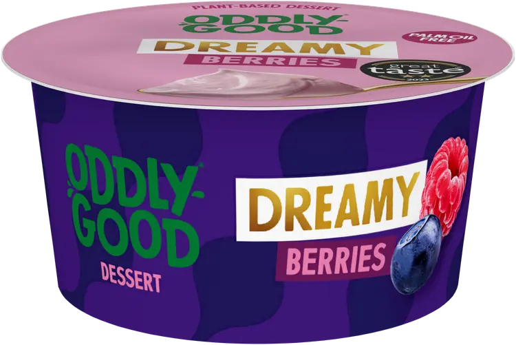 Oddlygood® Dessert 130 g dreamy berries gluteeniton