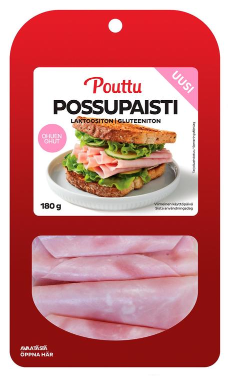 Pouttu Ohuen Ohut Possupaisti 180g