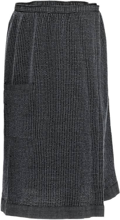 Rento Lannepyyhe Kenno 70x145 cm musta/harmaa