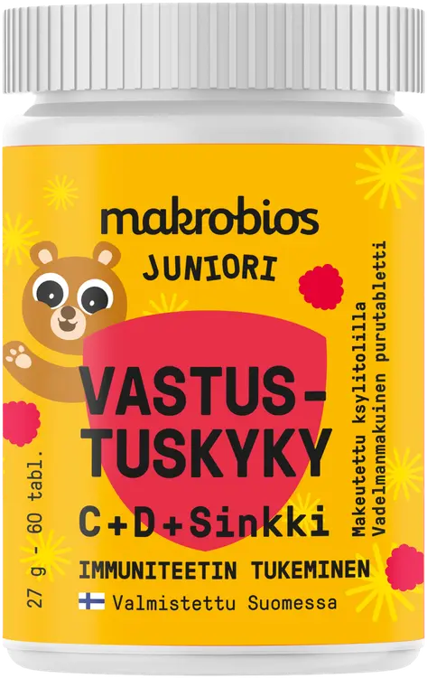 Makrobios Juniori Vastustuskyky 60 tablettia 27g