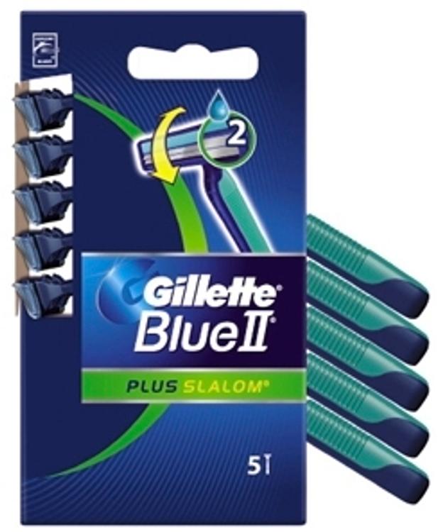 Gillette 5kpl BlueII Plus Slalom Sensitive varsiterä