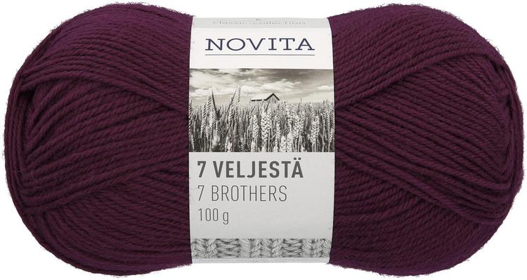 Novita Lanka 7 Veljestä 100g 596