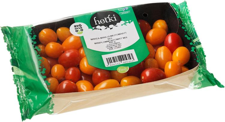 Fresh Hetki Makea miniluumutomaatti mix 400g FI 1lk