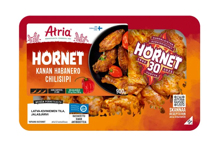 Atria Kanan Hornet Habanero Chilisiipi 900g