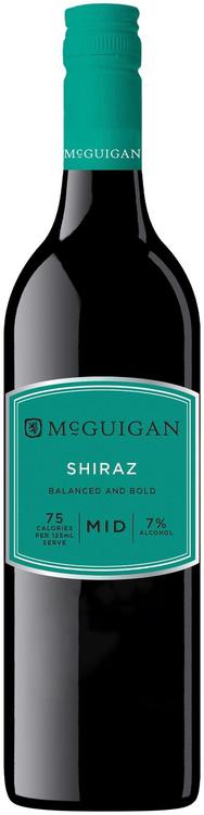 McGuigan Mid Range Shiraz 7,0 til-% 75cl plo