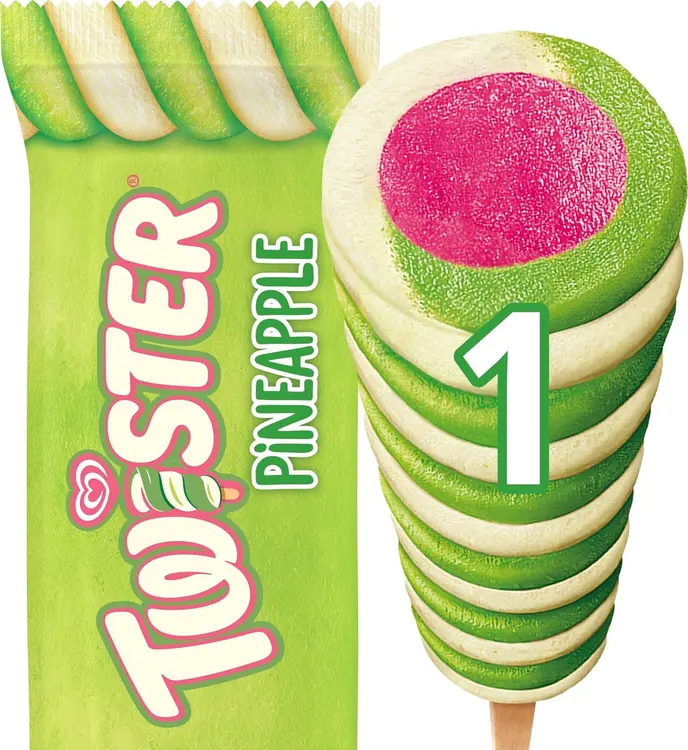 Twister Pineapple Jäätelö 80ml/71g