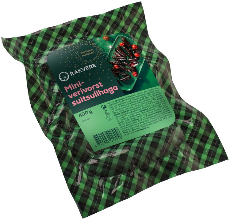 Rakvere Miniverivorst Suitsulihaga 400G