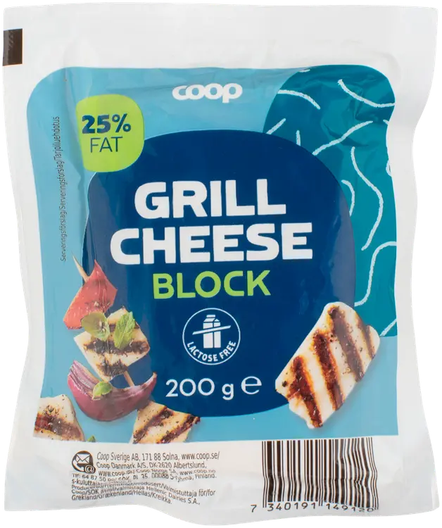 Coop grillijuusto laktoositon 200 g