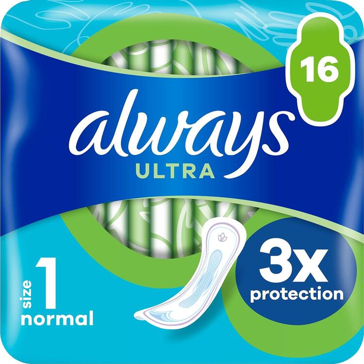 Always 16kpl Ultra Normal 1 terveysside