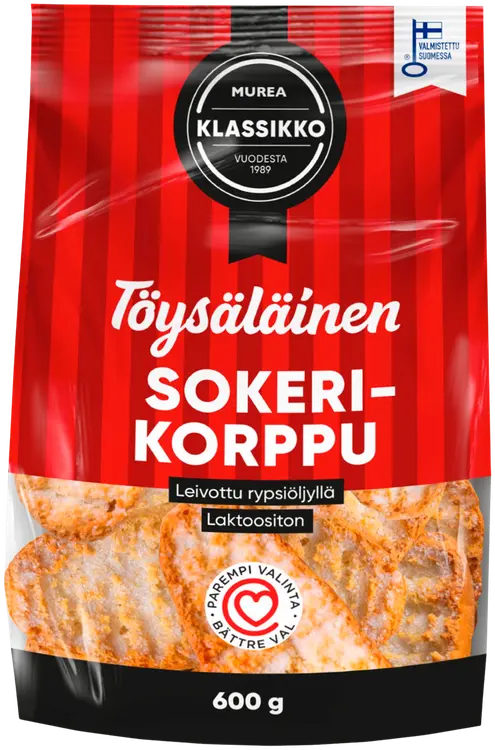 Töysäläinen sokerikorppu 600g