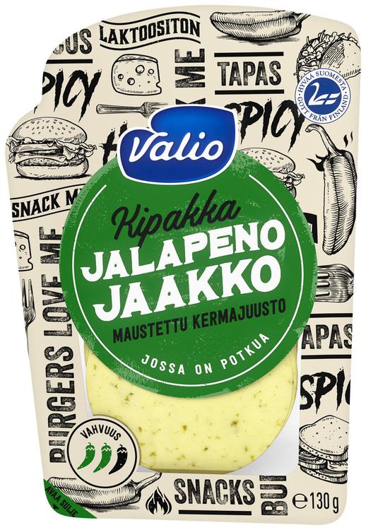 Valio Jalapeno Jaakko kermajuusto e130 g viipale