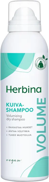 Herbina 200ml Volume kuivashampoo