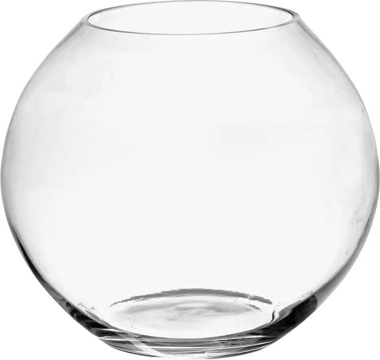 House maljakko Pallo 17 cm kirkas
